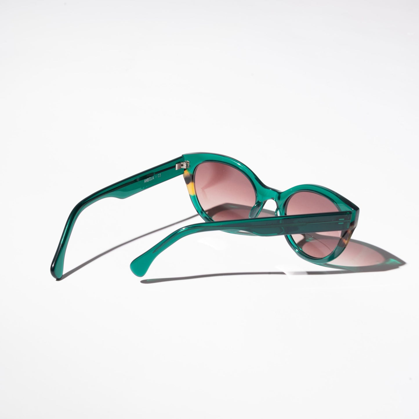 Óculos de sol Ambígua - Verde Mineral com Havana