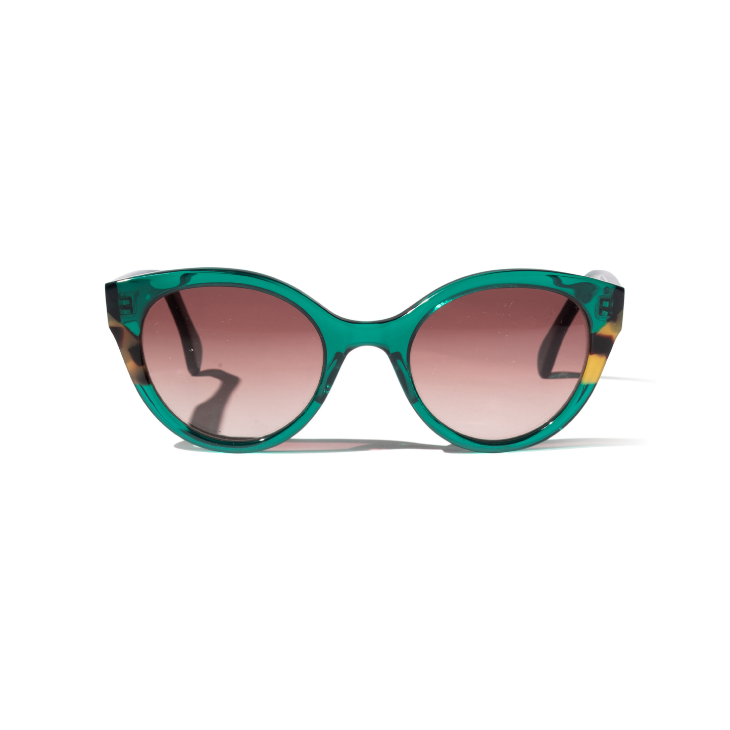 Óculos de sol Ambígua - Verde Mineral com Havana