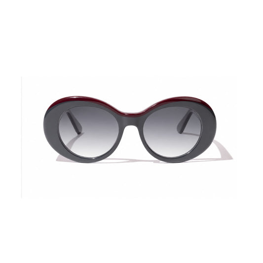 Out-of-the-Ordinary Sunglasses - Graphite with Burgundy