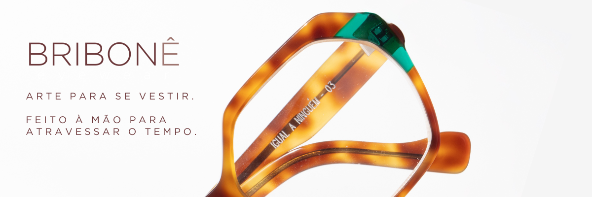 Óculos artesanais Bribonê feitos à mão no Brasil, armação premium em acetato com design autoral e acabamento artesanal.